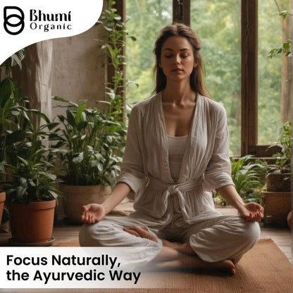 Bhumi Organic Natural Brahmi Powder, 200g, Bacopa Monnieri, Brain Tonic- image 3