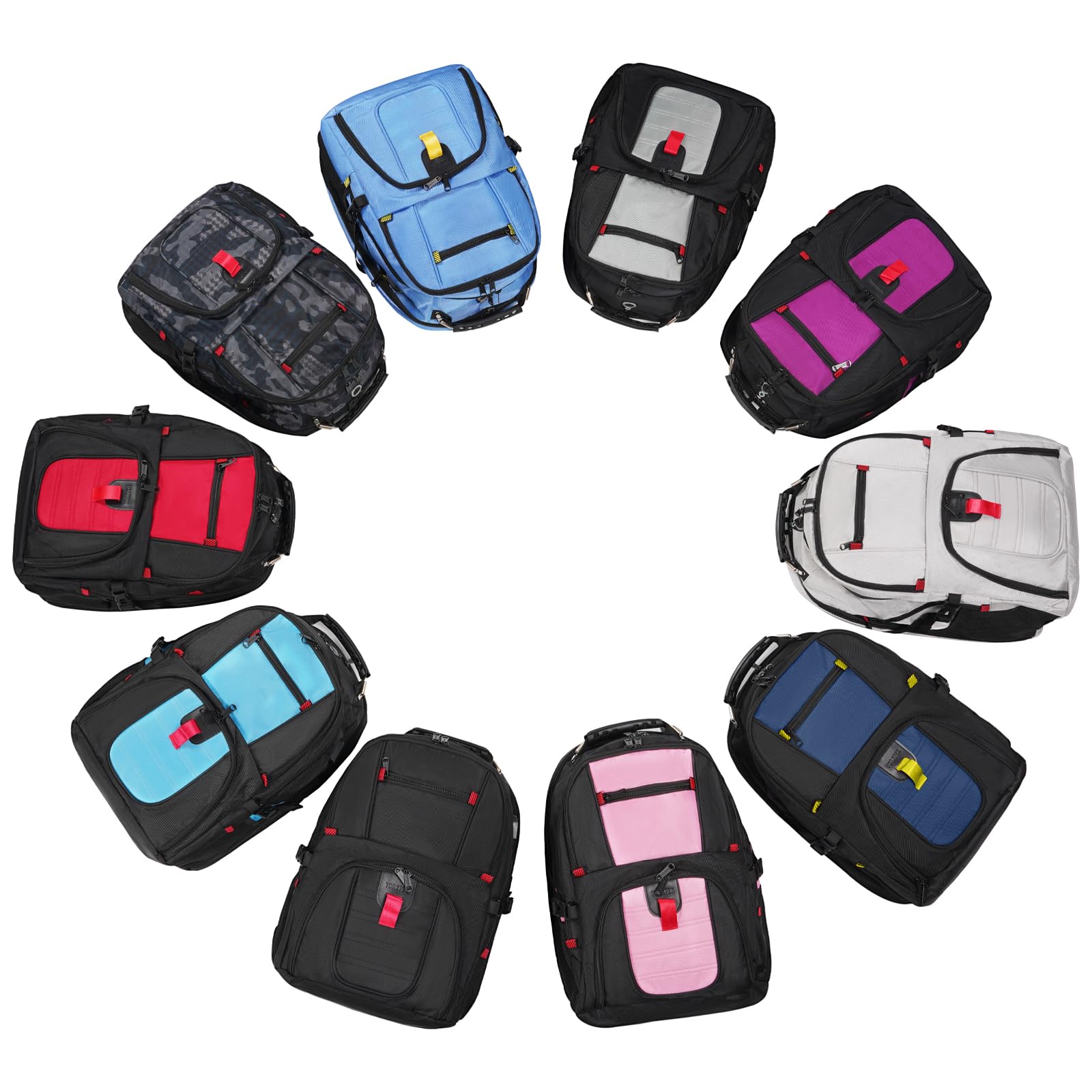 College Backpack, Extra Large Backpacks with USB Charging Port and Lugg- image 2