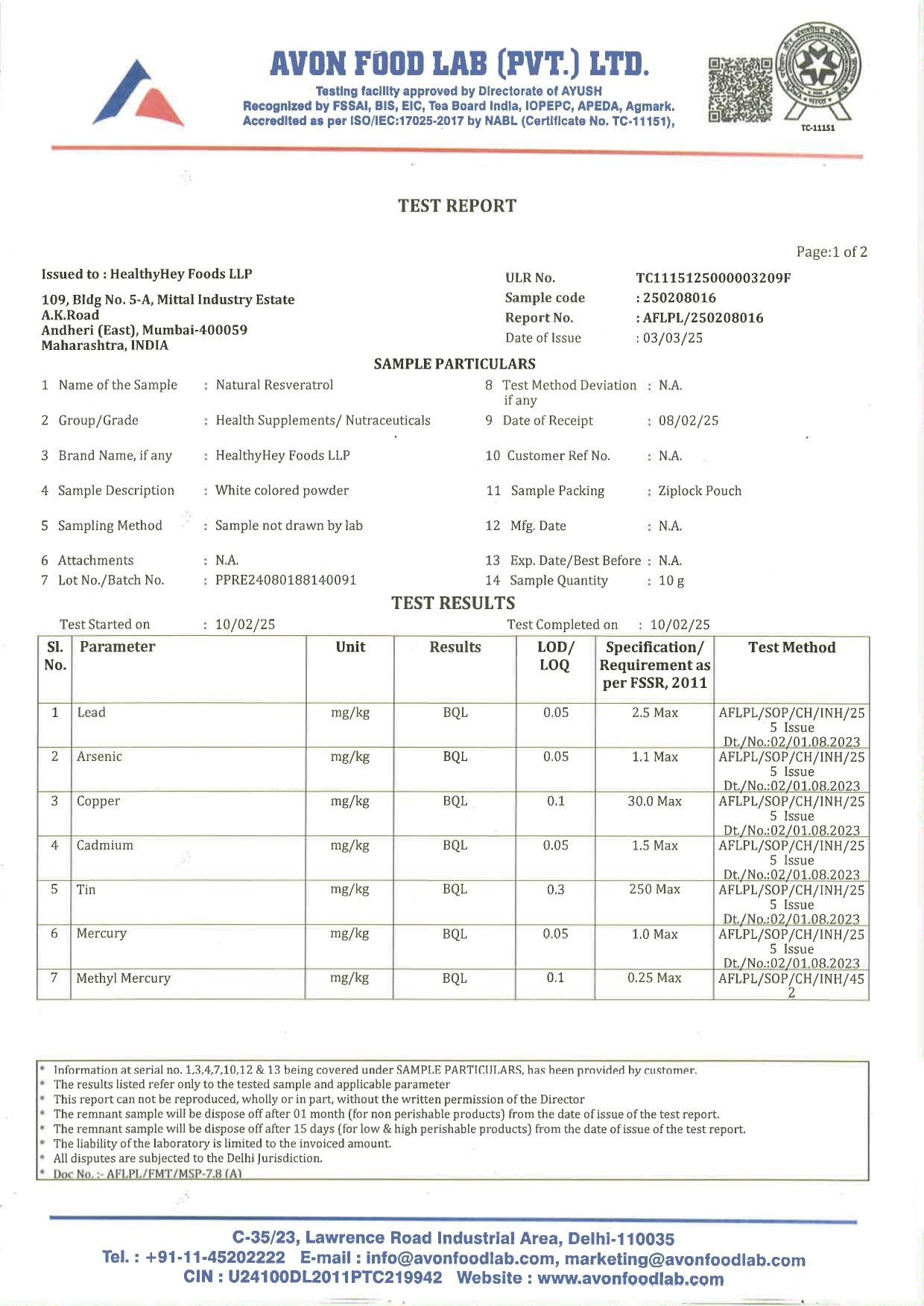HealthyHey Nutrition Resveratrol Extract 98% Plus BioPerine for Absorpt- image 2