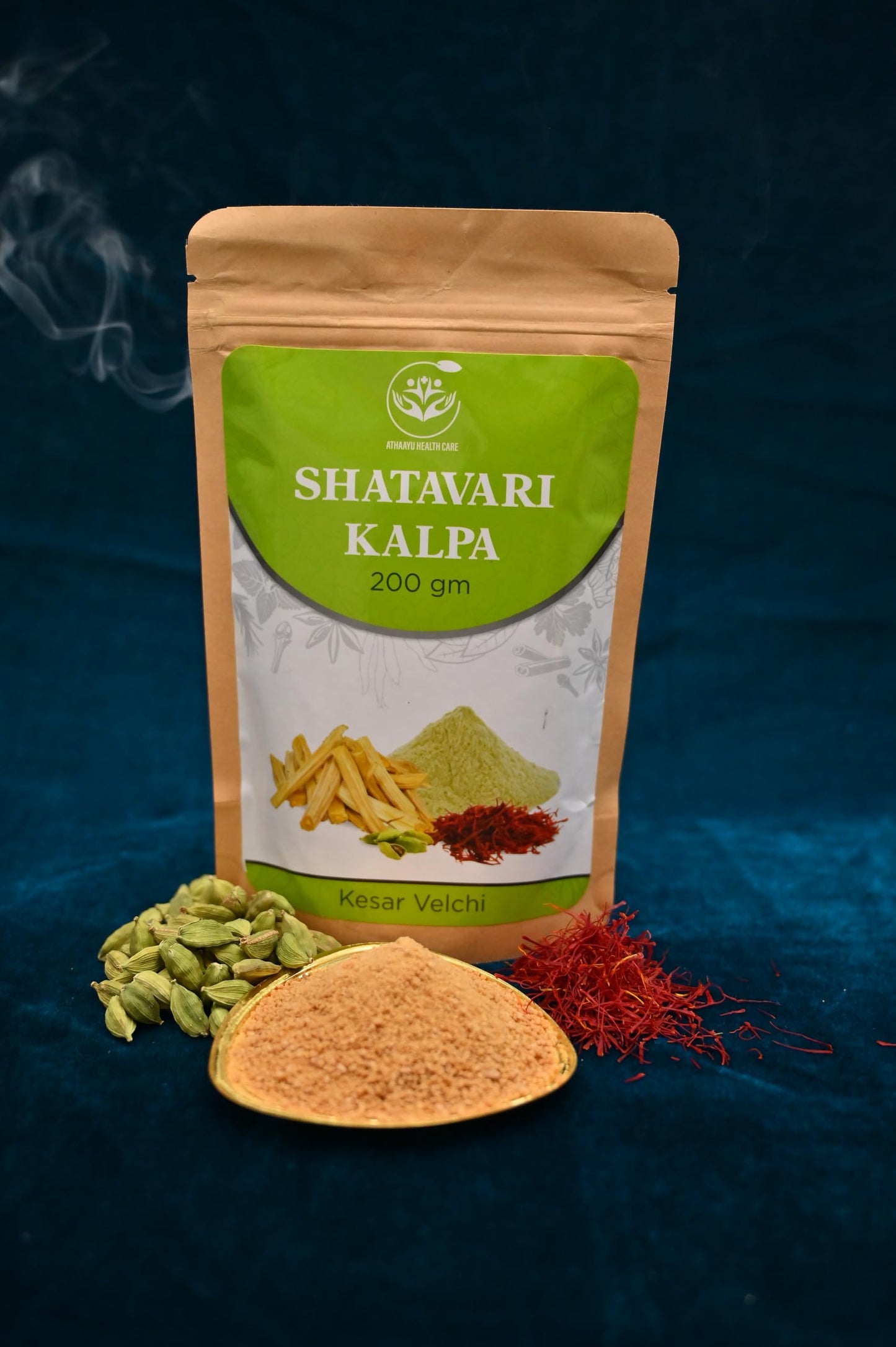 Athaayu Healthcare Shatavari Kesar Velchi 200g