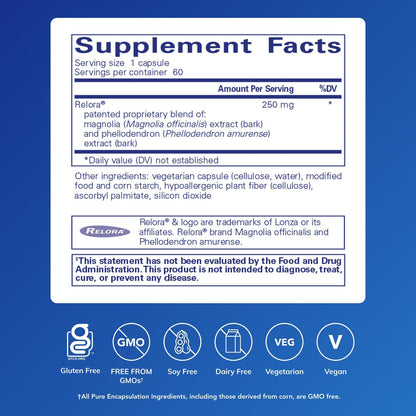 Pure Encapsulations Relora 60c