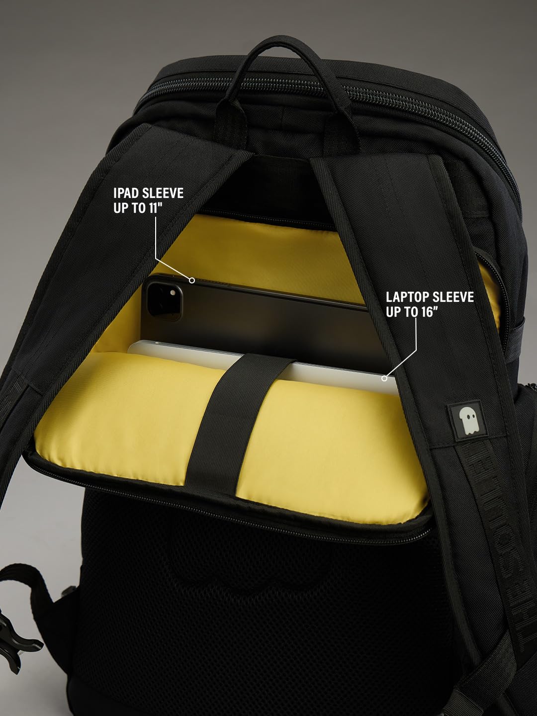 The Souled Store Bumblebee: Tactical Autobot Backpacks | Premium Padded Laptop Bag with Multi-Utility Pockets | Transformers Edition Unisex Travel Rucksack for Men & Women – Stealth Yellow & Black