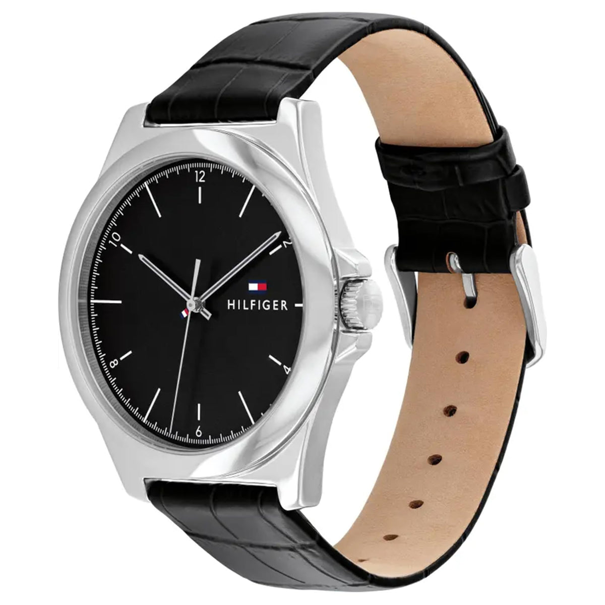 Tommy Hilfiger Analog Black Dial Watch for Men TH1710550W