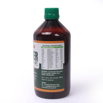 Divya Shree liver Detox Syrup 500ml Fatty Liver Care, Body Detox