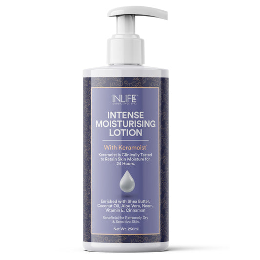 INLIFE Neem Aloe Vera Moisturising Lotion, Paraben Free - 200 ml