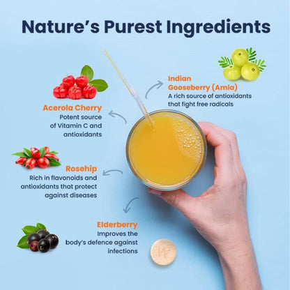 Wellbeing Nutrition Vitamin C + Zinc | Natural and Organic Immunity Boo- image 8