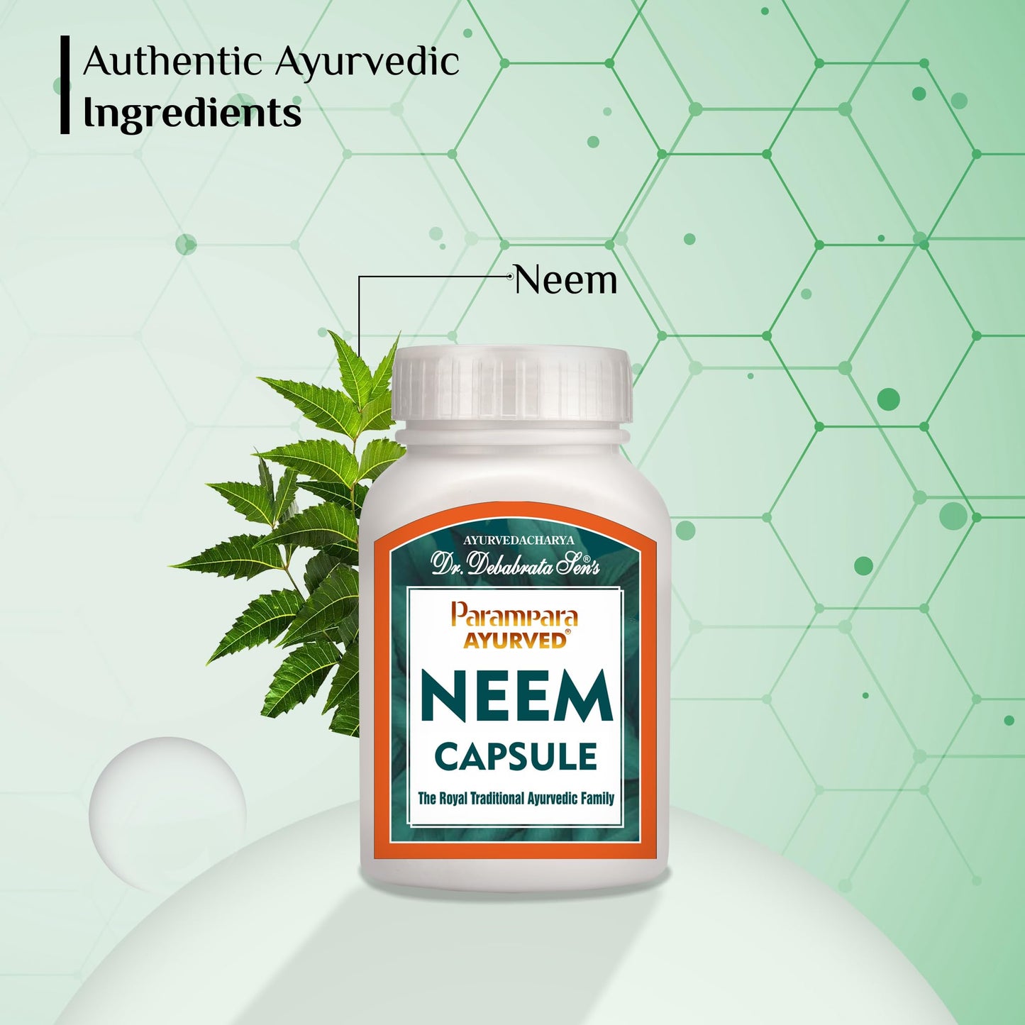 Parampara Ayurved Pure Herbal Neem Capsule | Natural Ayurvedic Suppleme- image 4