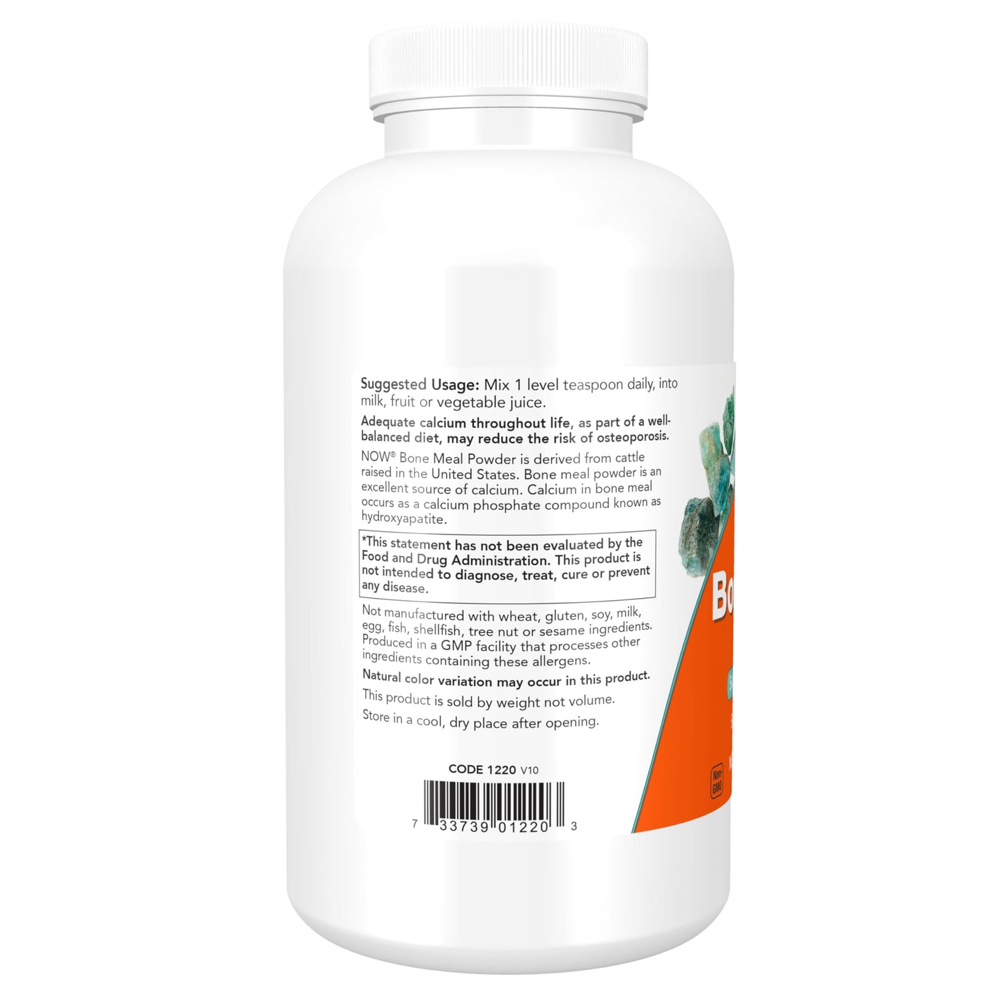 Now Foods Bone Meal, 1 Pound- image 6