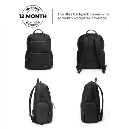 MOKOBARA Bliss 21L Laptop Backpack 14 Inch Office Travel Black