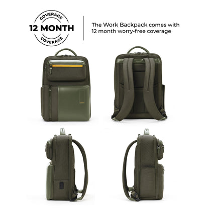 MOKOBARA The Work Backpack 19L Premium Nylon 16" Unisex Multipurpose Laptop Backpack (Home Grown Sunray 2.0)