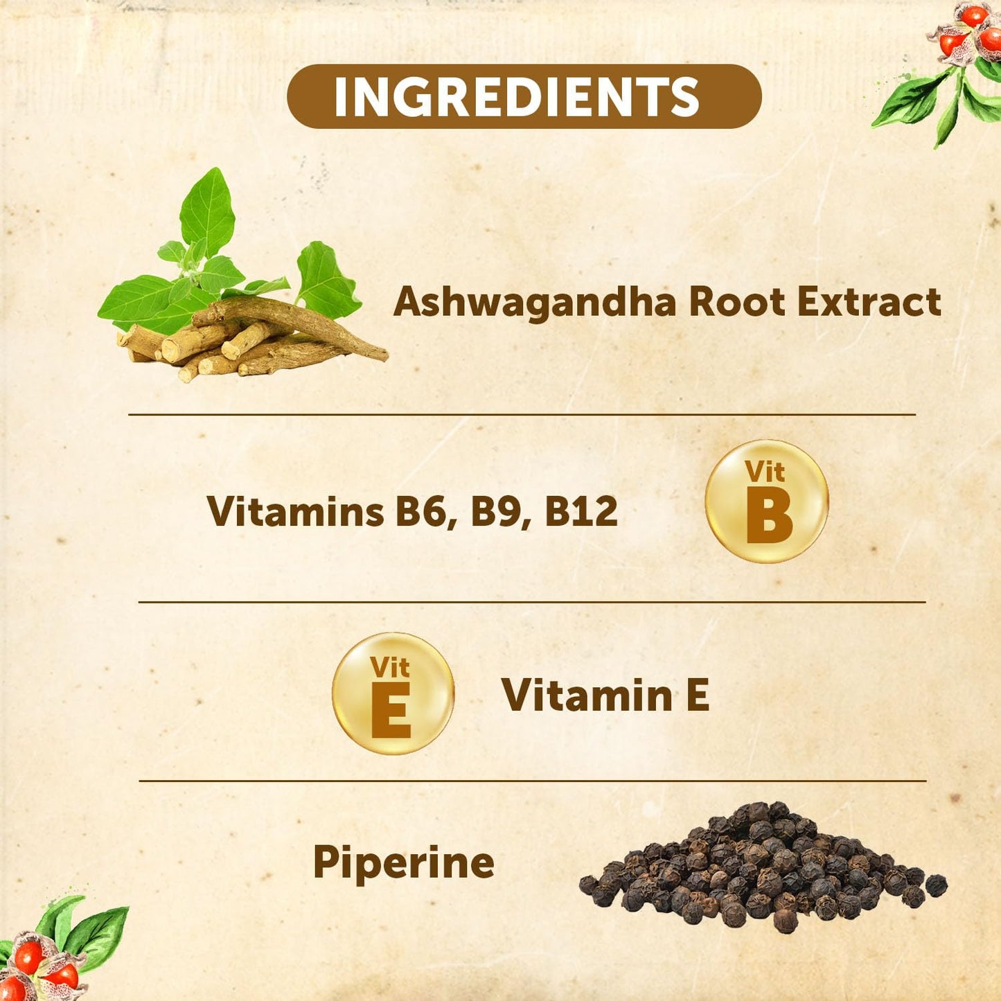 Neuherbs Ashwagandha 1000 Plus [Manage Anxiety & Stress Relief] Enhanced Absorption & Antioxidants Rich with vitamin E & B-complex for General wellness, Immunity Booster & Improve Vigour - 60 Tabs