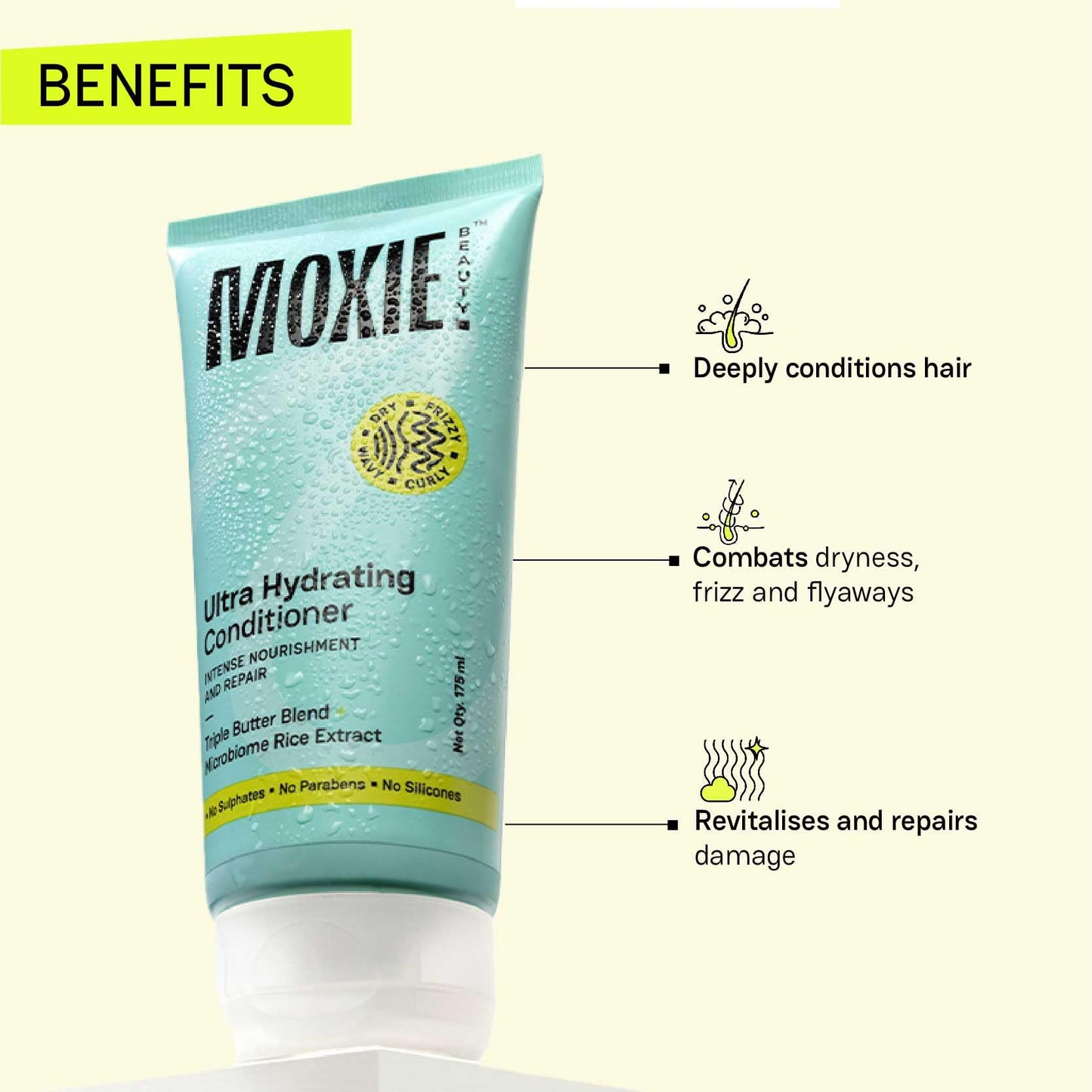 Moxie Beauty Curly Essentials Travel Trio | Boosts Curl Definition & Re- image 5