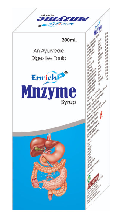 Enrich Plus Mnzyme Digestive Tonic Syrup 200ml. (pack of 3 * 200ml.)