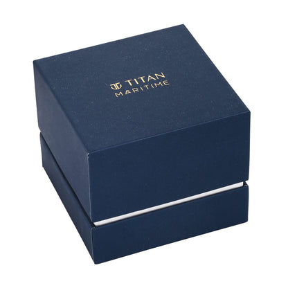 Titan Regalia Maritime Blue Dial Quartz Multifunction Stainless Steel S- image 2