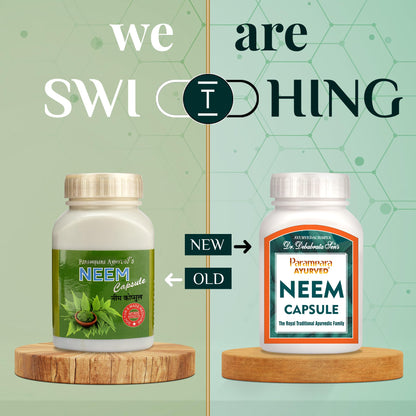 Parampara Ayurved Pure Herbal Neem Capsule | Natural Ayurvedic Suppleme- image 5