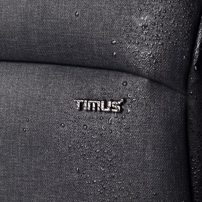 Timus Madrid Black Professional Laptop Bag for Men & Women 24 L with 15- image 5