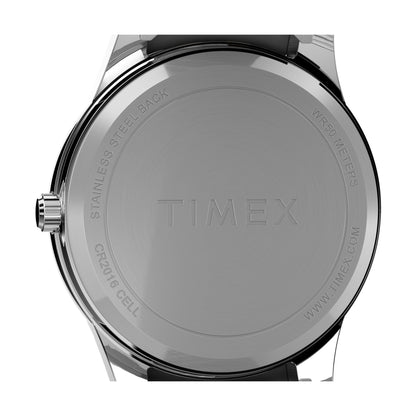 TIMEX Main Street Round 35mm Black Dial Analog Men Watch - T26481UJ
