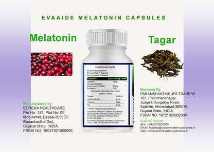 EVAAIDE Multivitamin (60 Tablet, Melatonin)