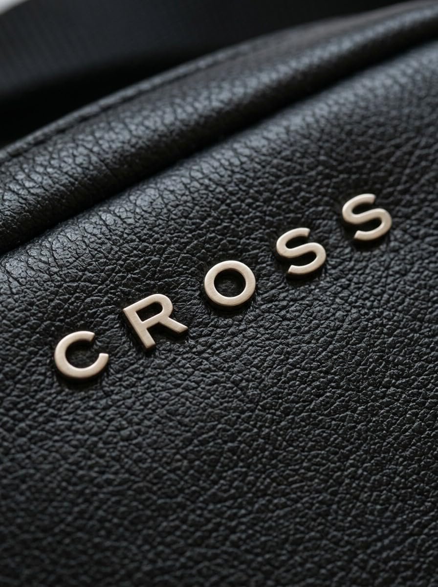 CROSS Men's Black Color Gotham Small Crossbody Bag
