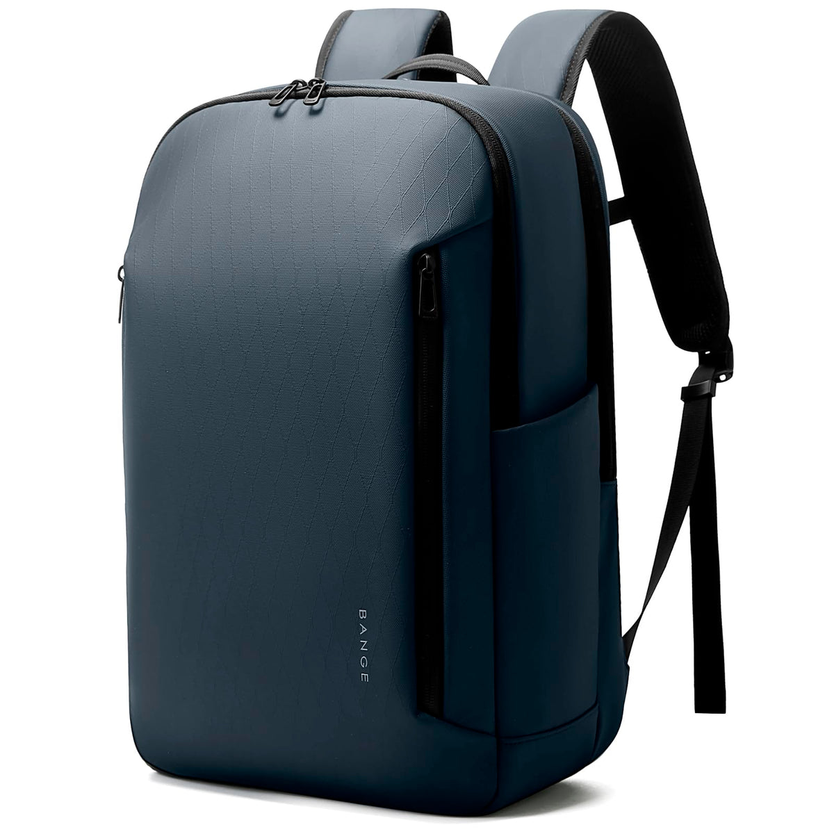 BANGE Durable Business Smart Backpack for Men and Women，can holds 15.6 Inches Laptop Backpack, Waterproof Commute Work Travel Backpack, Flight Carry-On (blue)