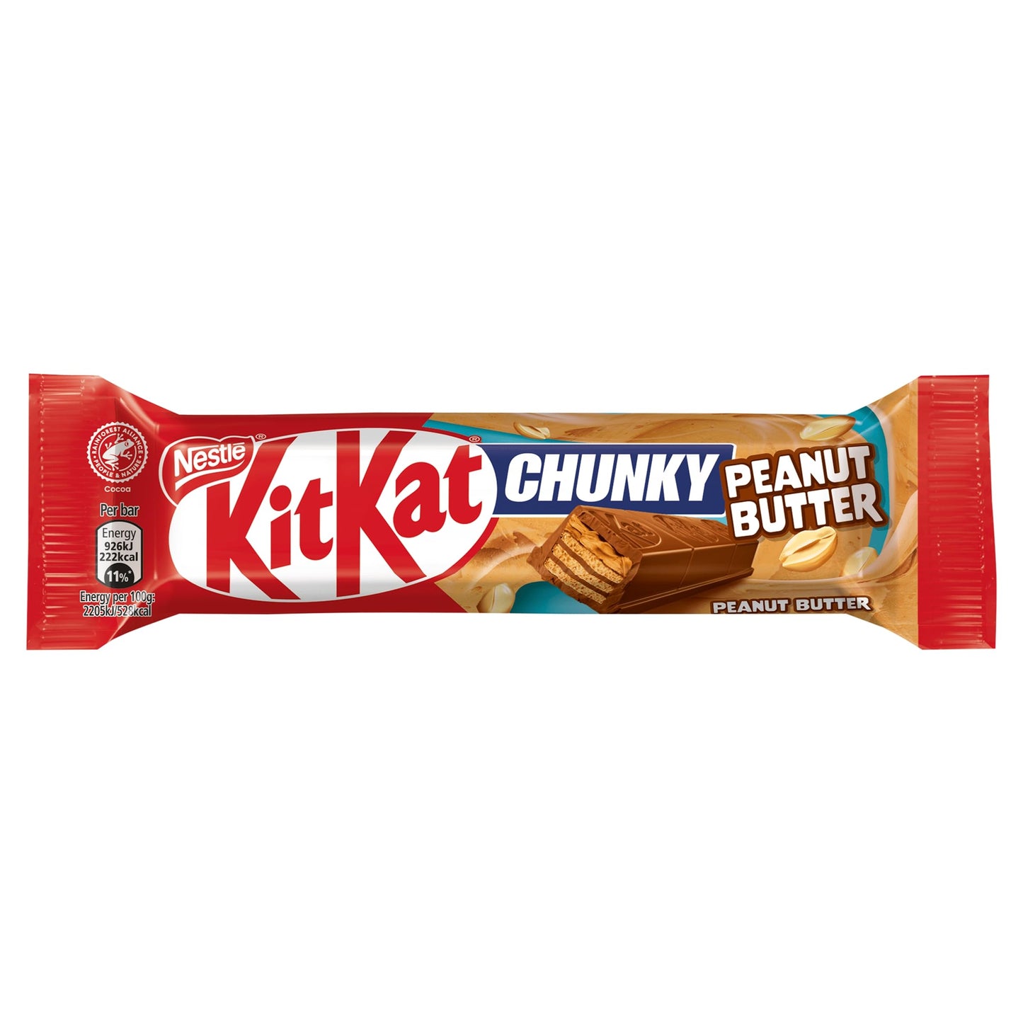 Nestle Kitkat Chunky, Peanut Butter, 42g