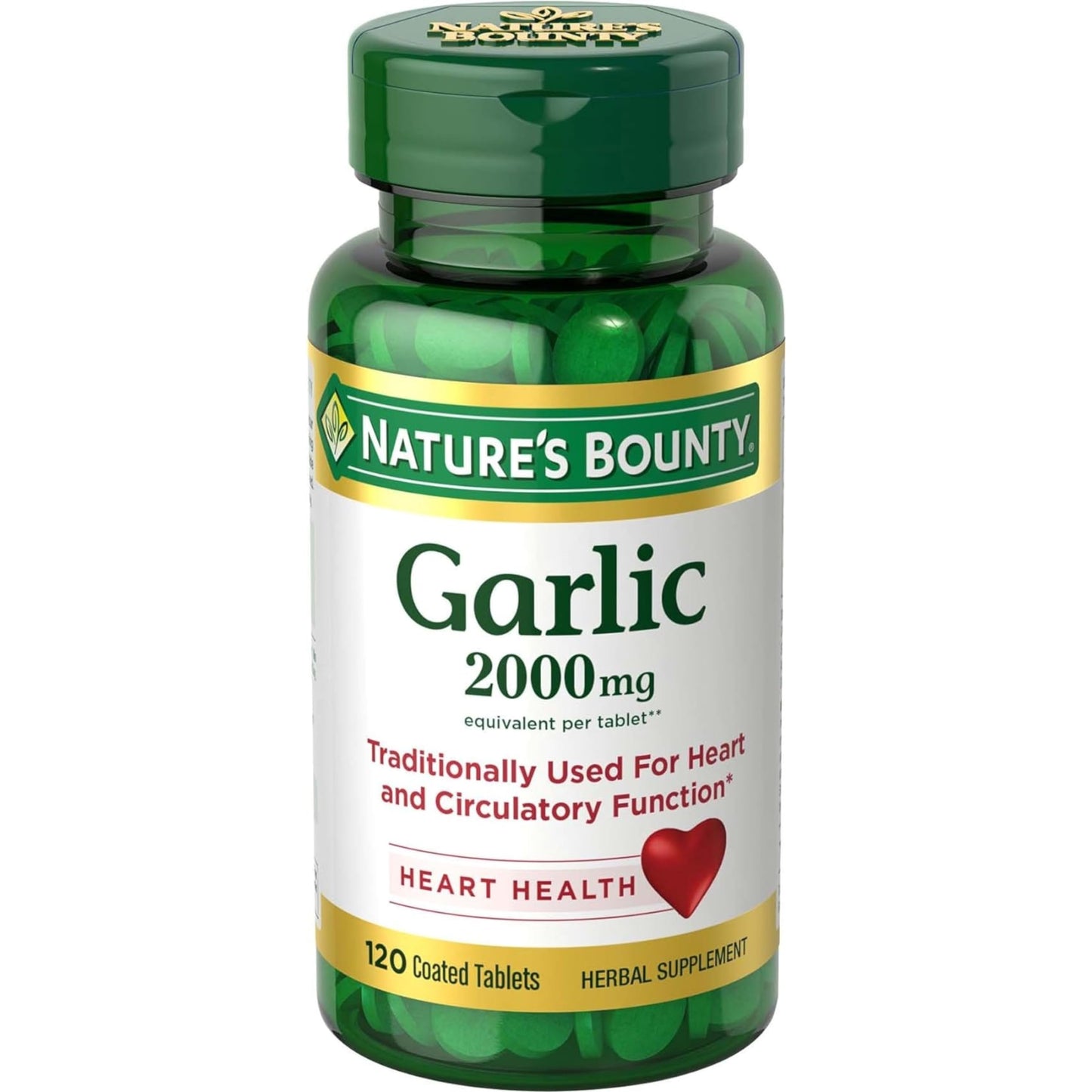 Nature's Bounty Garlic 120 Tablets