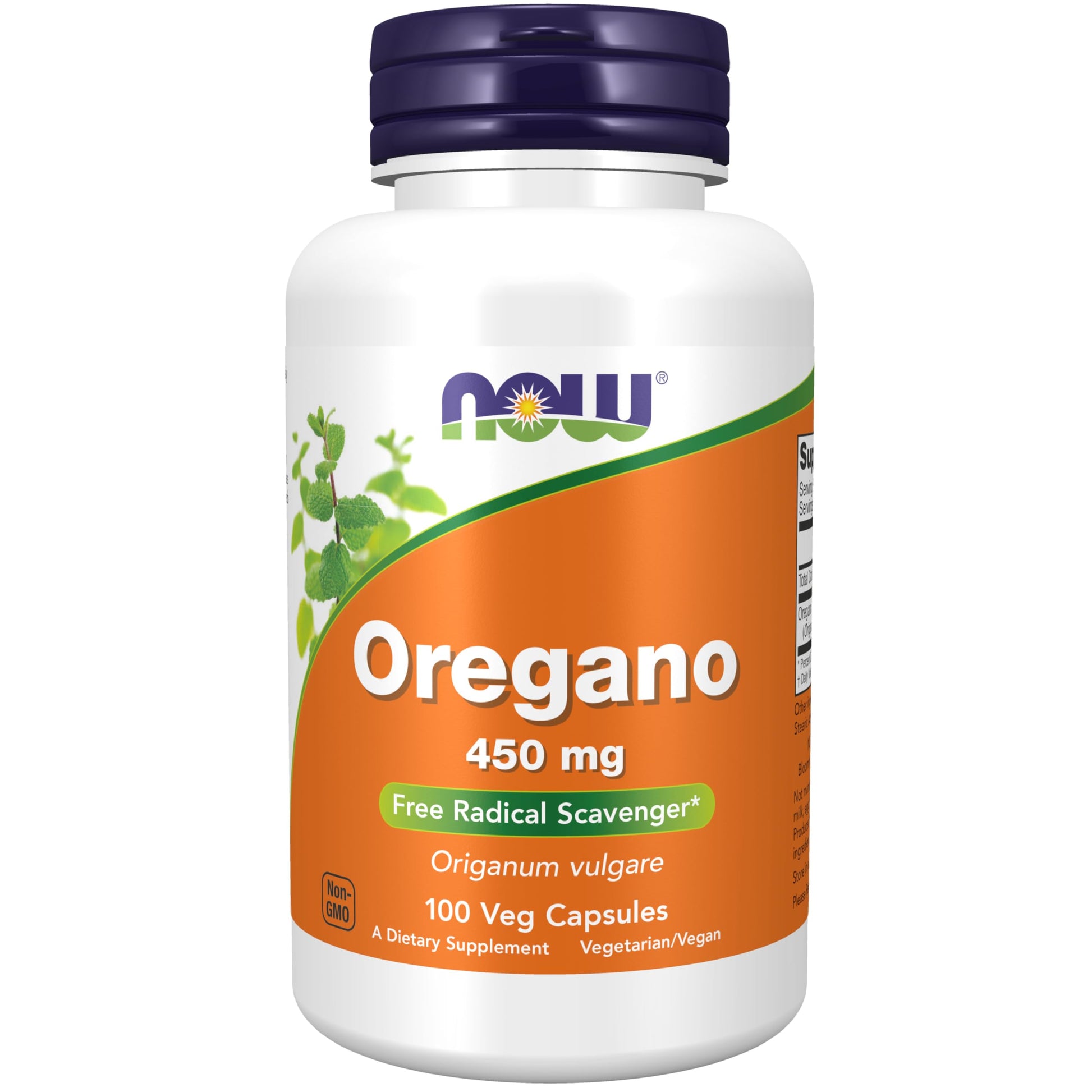 Now Foods Oregano, 100 Veg Caps