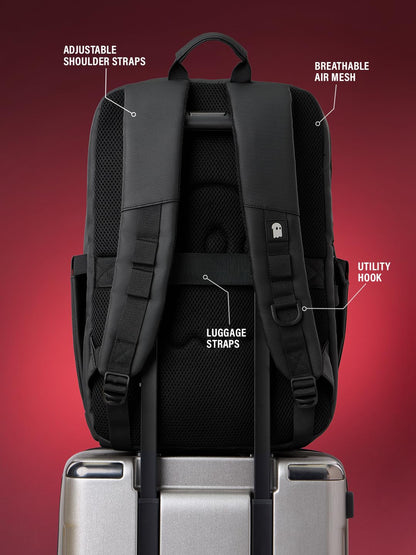 The Souled Store Darth Vader: Empire Gear Backpacks | Official Star Wars Merchandise | Premium Water-Resistant Laptop Bag with Sith Lord Graphic | Durable Urban Travel Rucksack for Men & Women