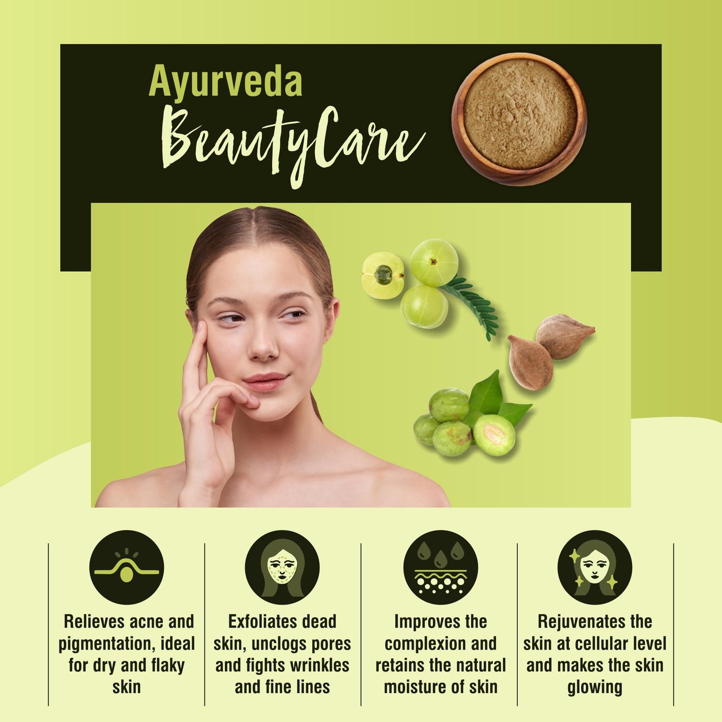 Iyush Herbal Ayurveda Triphala Powder – 100Gm | Triphala Churna Powder- image 4