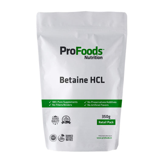 Profoods Betaine HCL Powder (Food) (350 grams)