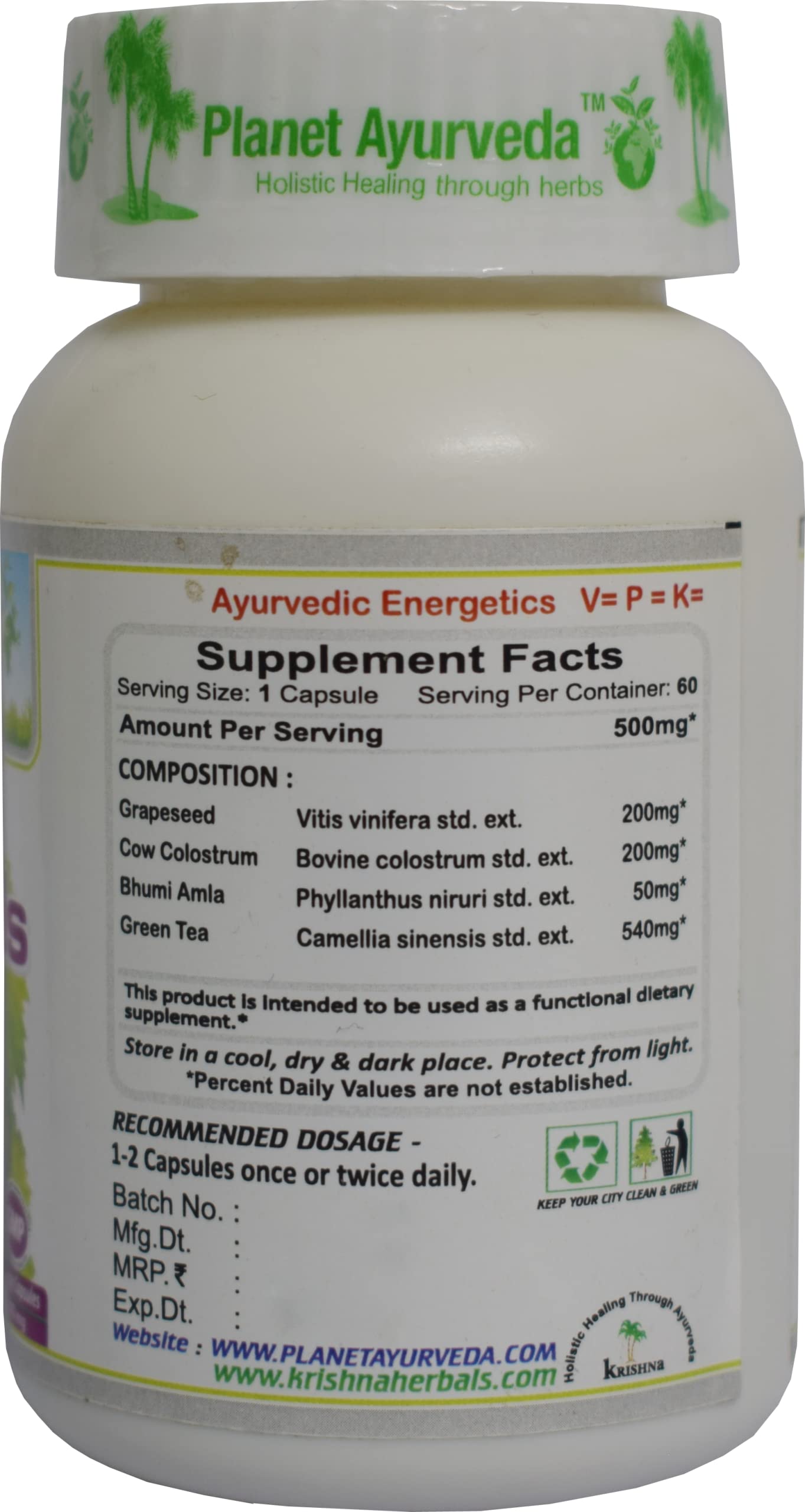 Planet Ayurveda Daily Essentials Capsules Fights Against Illness and Ke- image 2