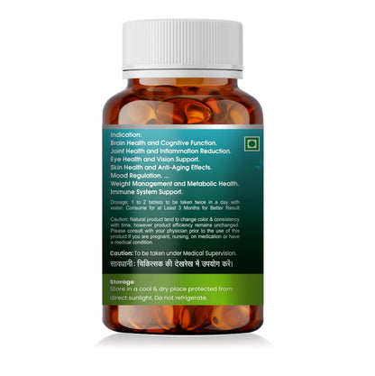 KRISHNA HERBAL & HEALTHCARE FISH OIL SOFTGEL