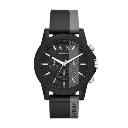 Armani Exchange Stainless Steel Outerbanks Analog Multi-Colour Dial Men's Watch - Ax1331, Band Color:Two-Tone