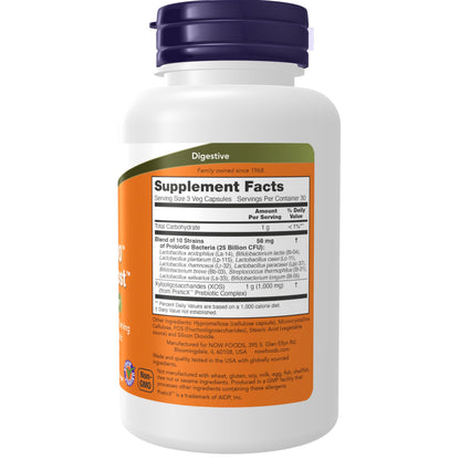 Now Foods Probiotic-10 Bifido Boost 25 Billion 90 Veg Capsules- image 7