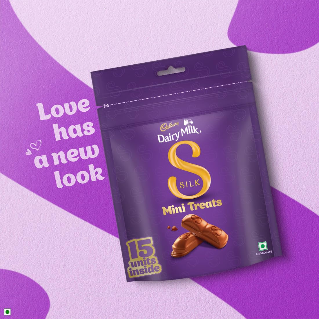 Cadbury Dairy Milk Silk Mini Treats Chocolate Bar, 135 g