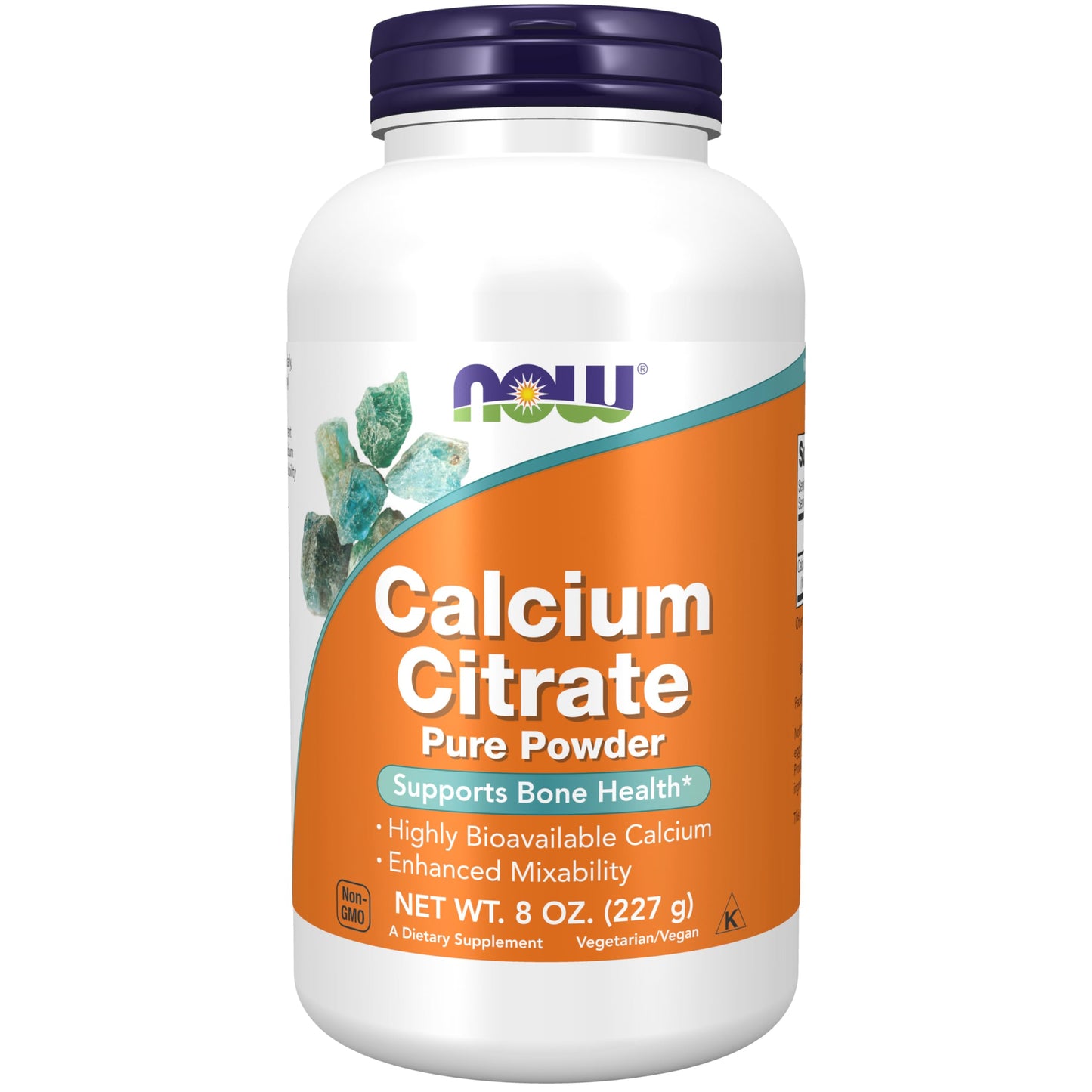 Now Foods Calcium Citrate, 8 Oz - Powder