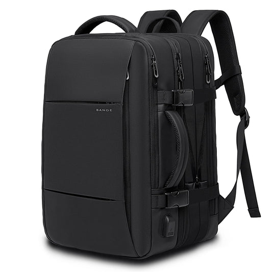 35-45L Carry On Backpack Weekender Travel Backpacks 17.3 inch Laptop Back Pack Business Expandable Bag for Men and Women, Black-45l, 45l, Backpack