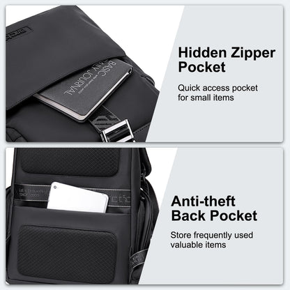 Arctic Hunter Laptop Backpack for Men Women Stylish College Backpack Anti-theft 15.6" Laptop Bag with USB Port Water-resistant Sleek for Daily School Office Commuting