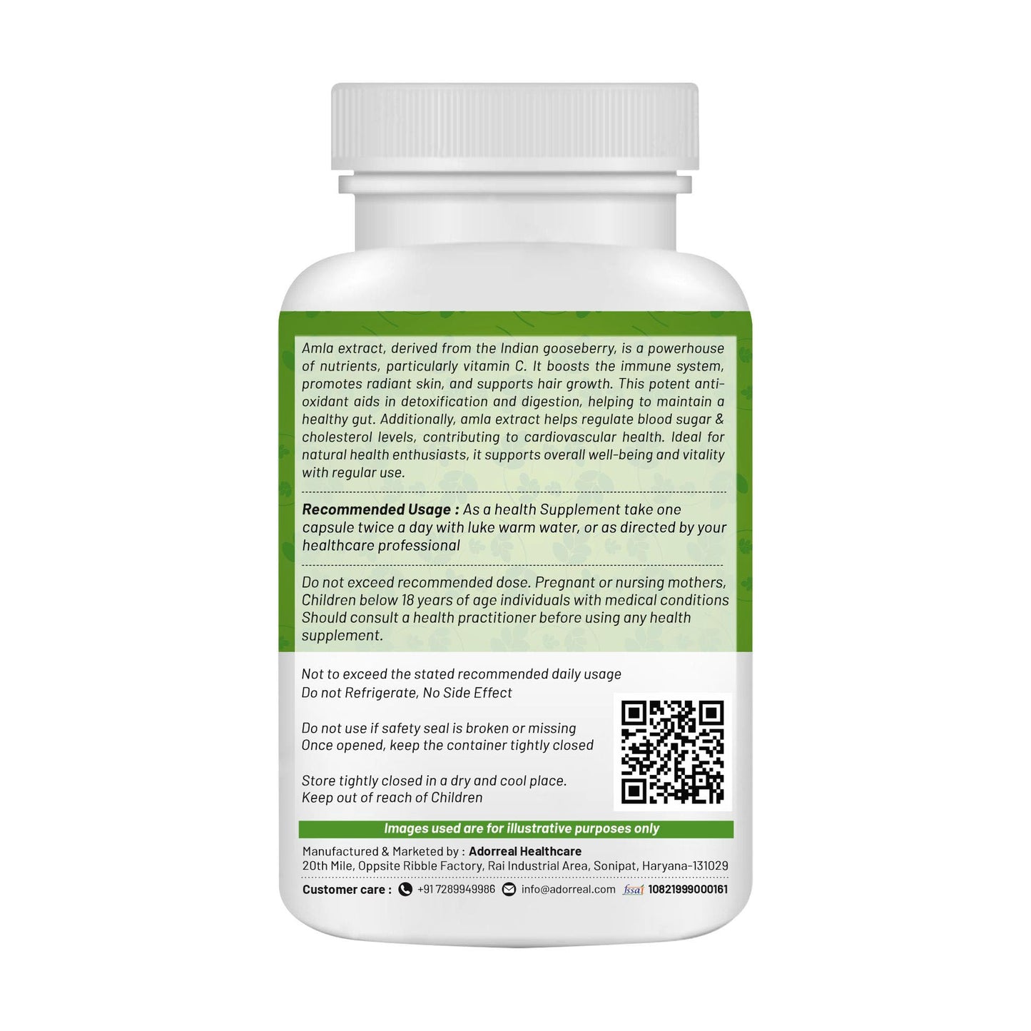 Nutramagik Amla Extract Capsules, 60 Count, Boosts Immunity and Wellness (60 Count(Pack of 1))