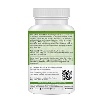 Nutramagik Amla Extract Capsules, 60 Count, Boosts Immunity and Wellness (60 Count(Pack of 1))