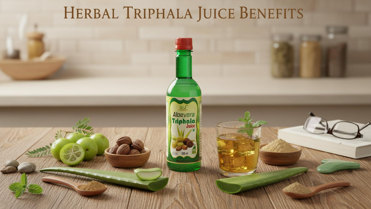 Herbal Aloevera Triphala Juice