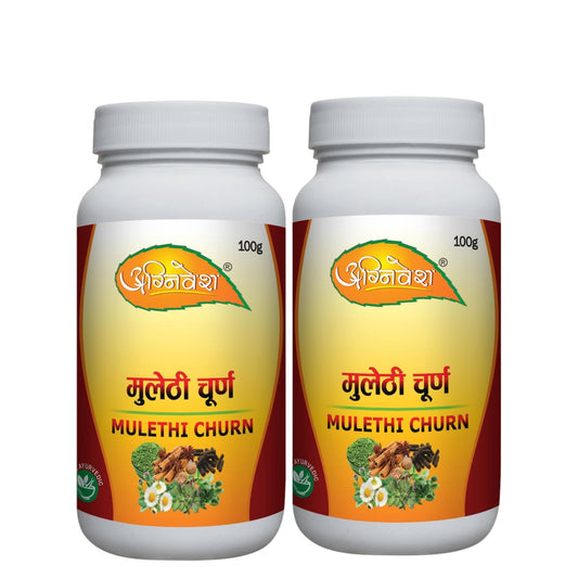 Agnivesh Mulethi Churna – 100g x 2, Pack of 2