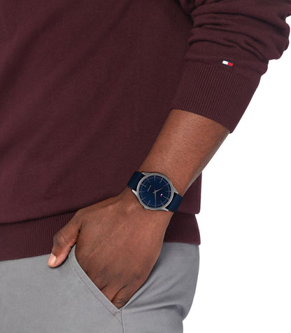 Tommy Hilfiger Men Navy Dial Analog Watch-NETH1710467