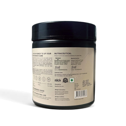 Näck Micronised Creatine Monohydrate 250gm Unflavoured | 100% Pure | Informed Choice Certified | Strength, Energy, Cognitive & Athletic Performance Supplement | Zero Sugar & Calories