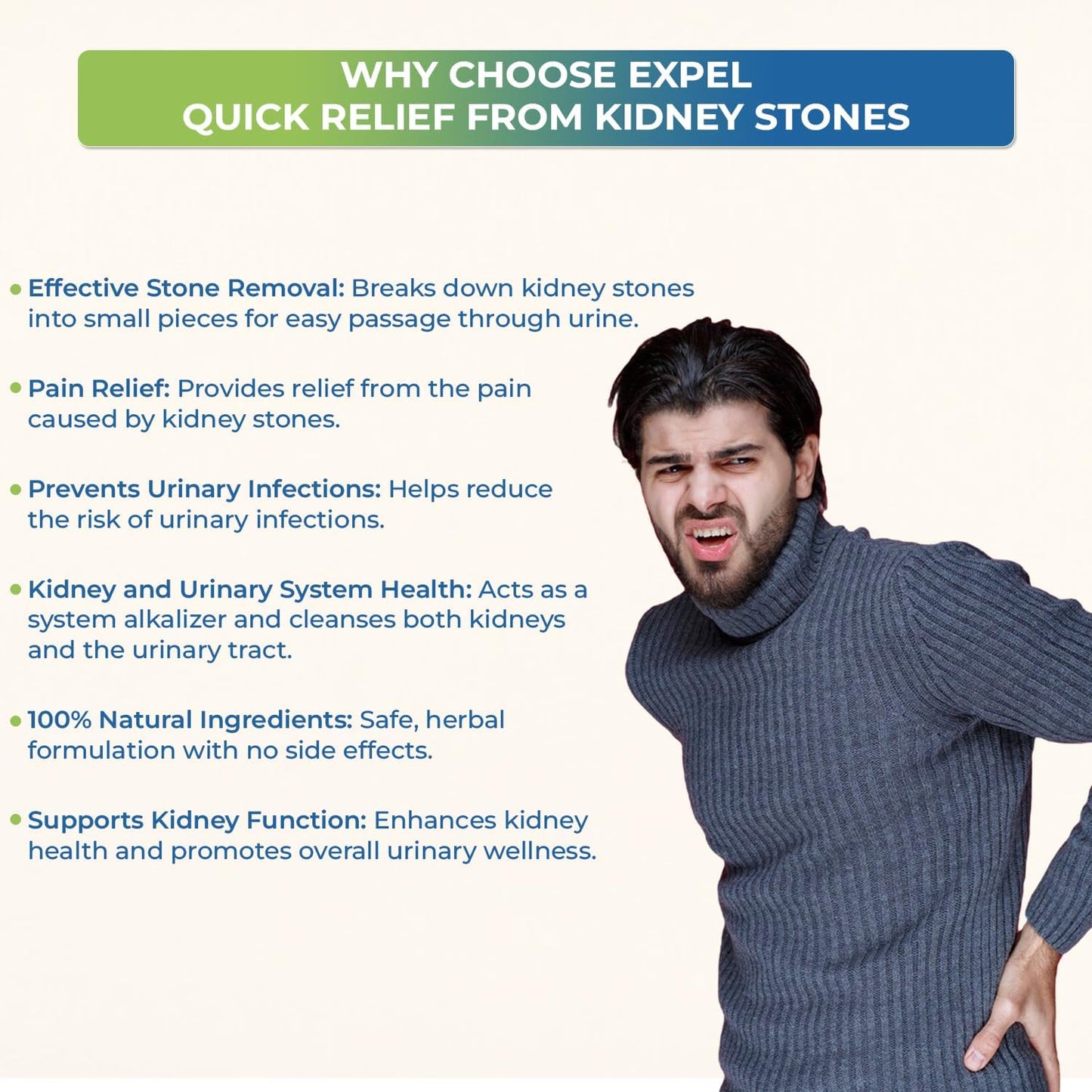 Oliver’s EXPEL Tablets | Herbal Kidney Support Supplement for Urinary Health & Detox | Supports Kidney Function & Urinary Comfort | Diuretic Support | Daily Wellness Formula