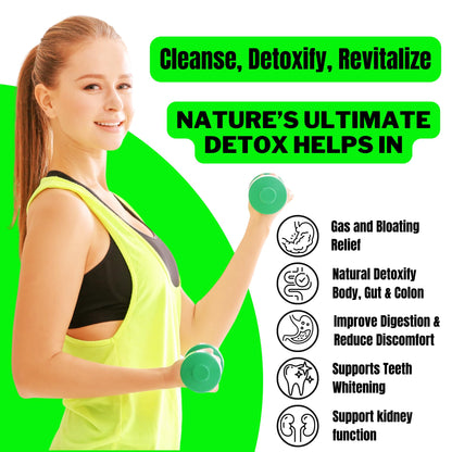 CITRUS NUTRACEUTICAL Activated Charcoal 250 mg Capsules – Natural Detox Supplement for Digestion & Gas Relief – 60 Veg Capsules (Pack of 2)