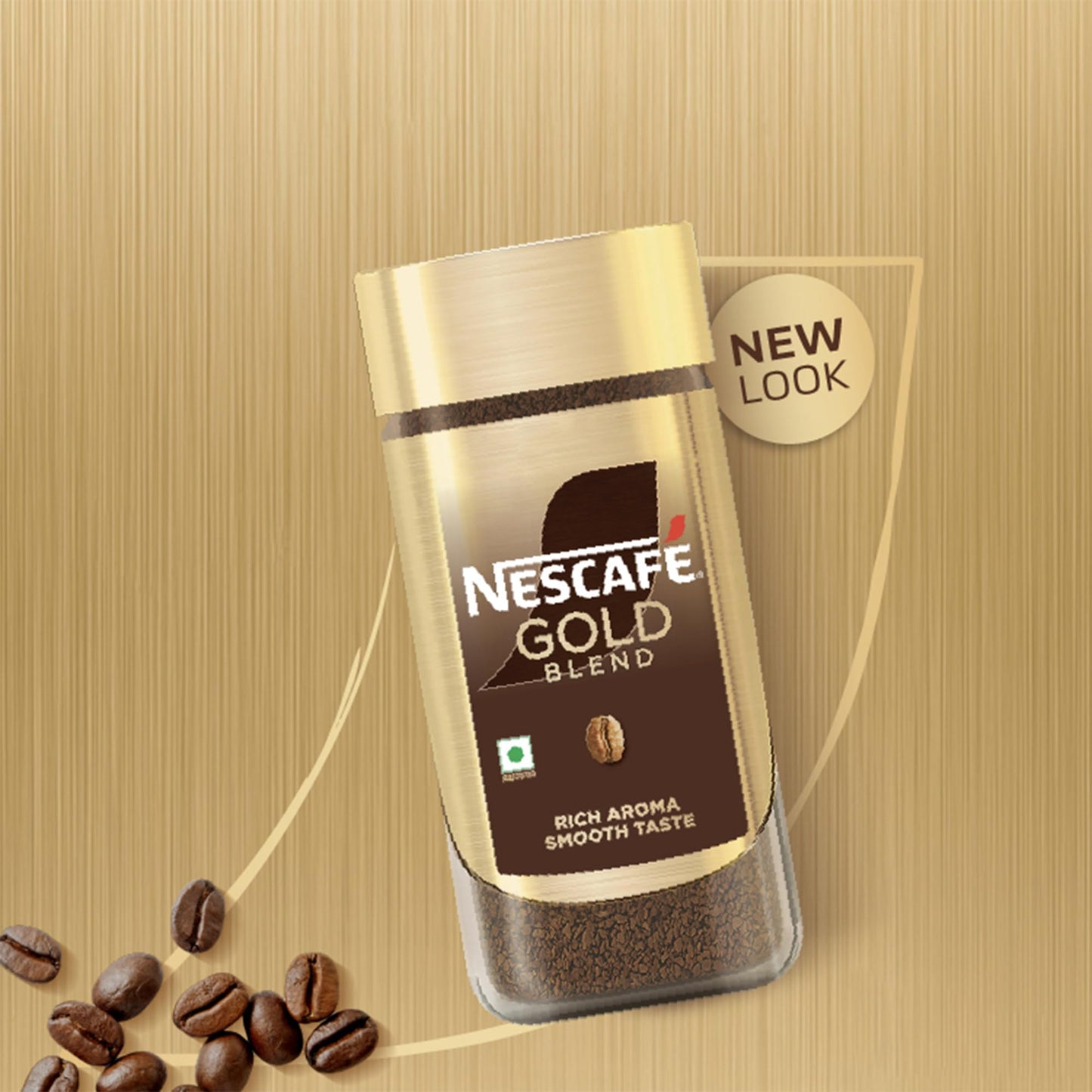 NESCAFE Gold Instant Coffee Powder | Premium Imported Coffee | Freeze Dried | Rich & Smooth Taste | 100g, Jar