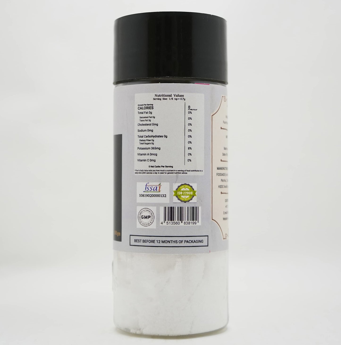 Foodaids Potassium Salt (100 GM)[Good for BP Patients and Joint pain] S- image 8