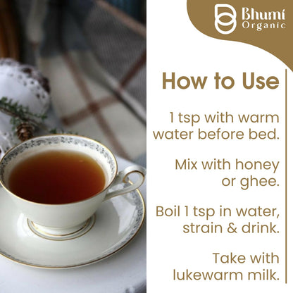 Bhumi Organic Triphala Powder 300g (10.58 Oz) | 100% Pure Ayurvedic Dig- image 4