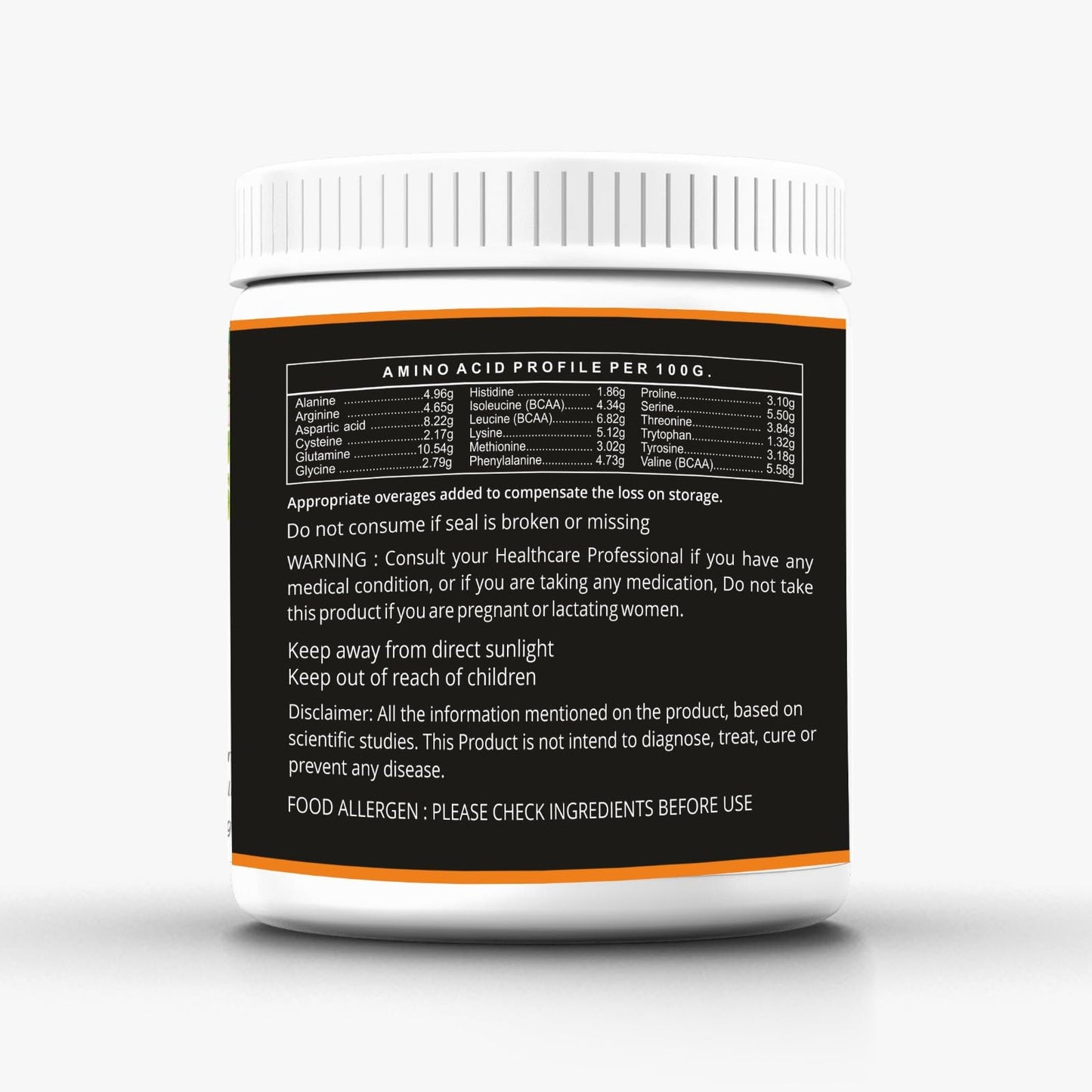 Madren Healthcare Egg Albumen Protein Powder | Unflavoured | Egg White Protein Powder | Non-GMO Gluten-Free Lactose-Free | Natural Protein Source | Easy to Add in Daily Diet | Healthy Diet (200gm)